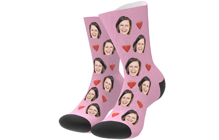 Veelu Personalized Socks With Faces