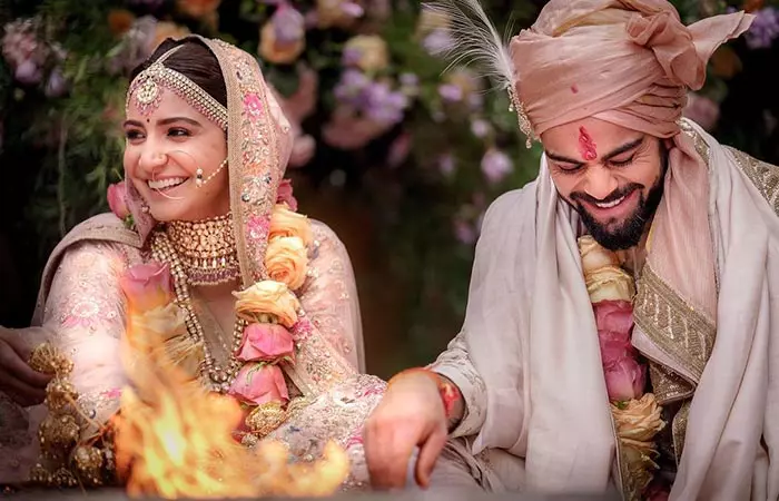 Virat Kohli and Anushka Sharma