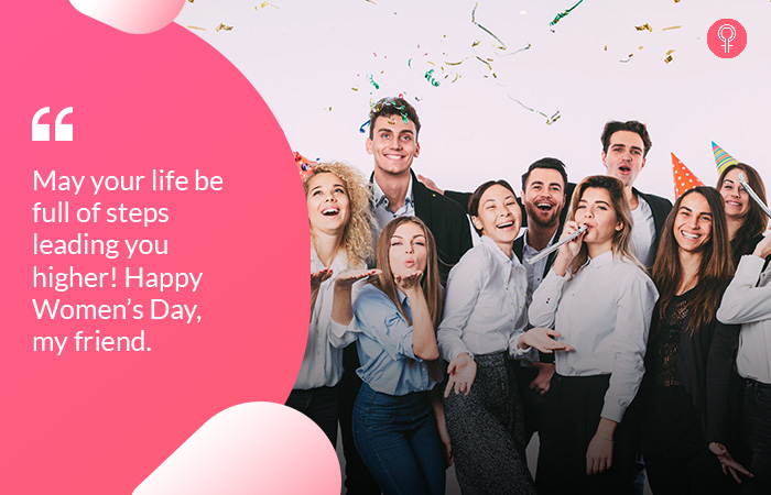 Women’s Day wish for colleagues