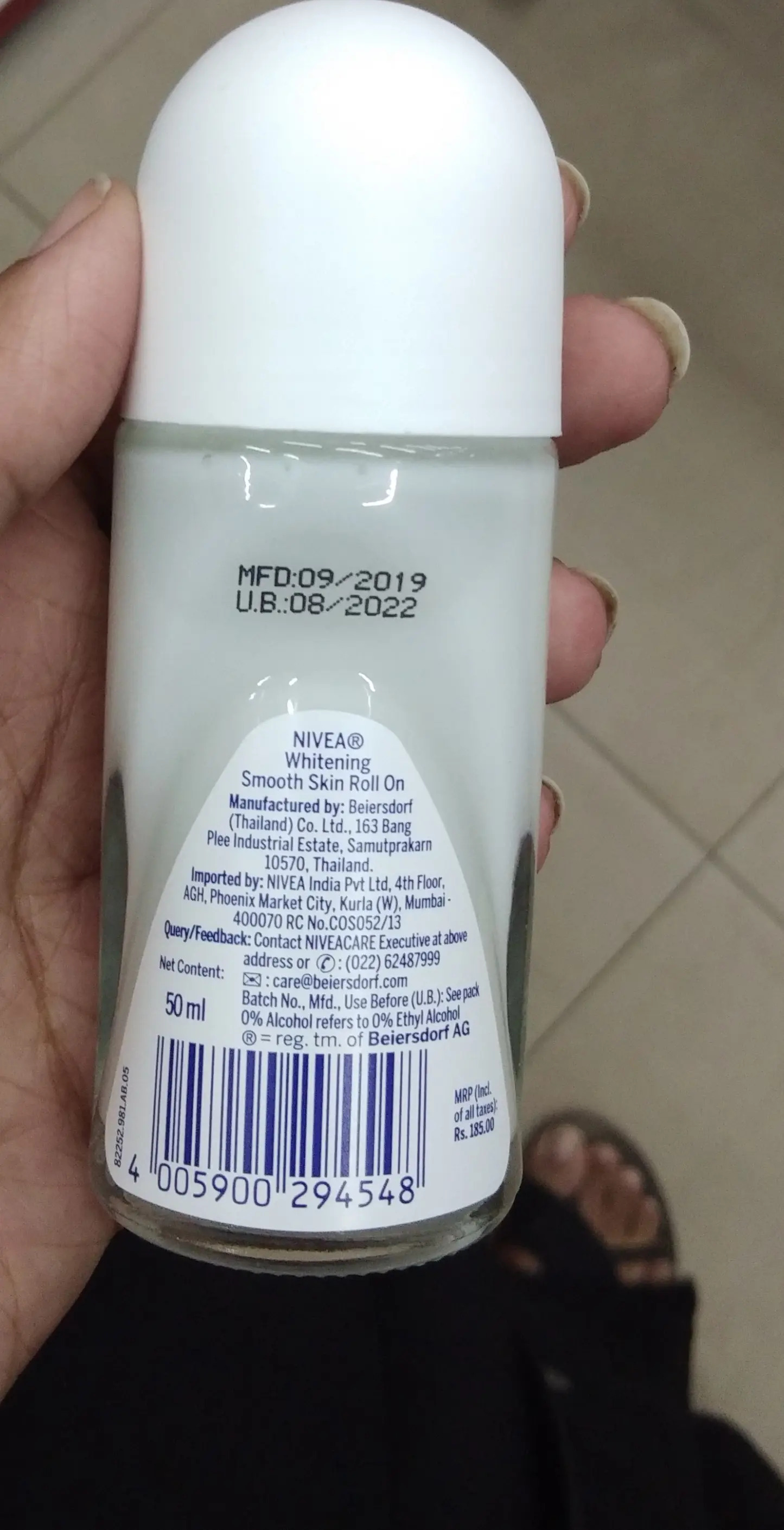 Nivea Whitening Smooth Skin Roll-On Reviews, Ingredients, Benefits, How