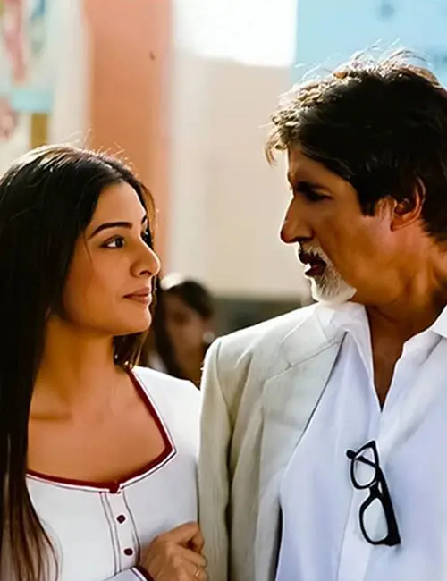 Amitabh Bachchan and Tabu