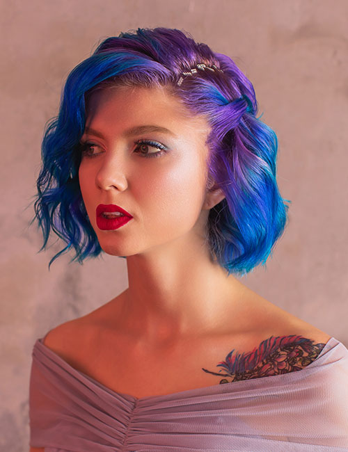 35 Perfect Blue Black Hair Color Ideas for a Bold Look - Hood MWR