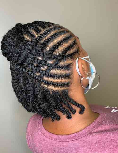 35 Edgy Flat Twist Hairstyles You Need To Check Out In 2023