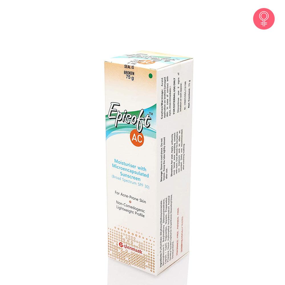 episoft moisturiser with microencapsulated sunscreen