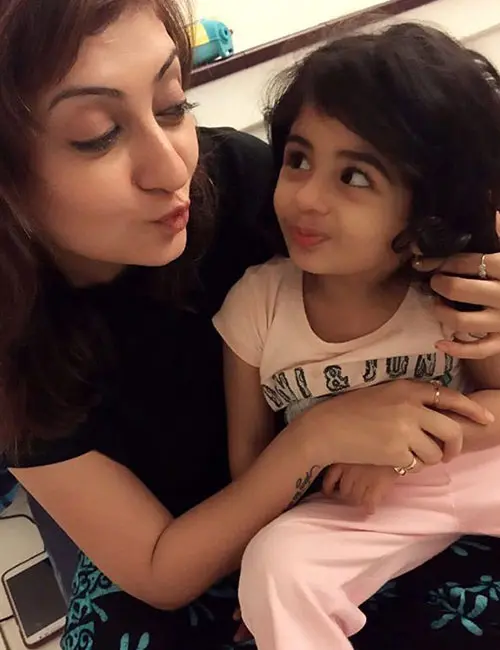 Juhi Parmar and Samaira Parmar