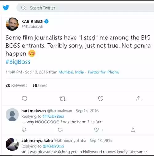 Kabir Bedi