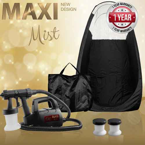 MaxiMist Lite Plus HVLP Mobile Spray Tanning System With Tent