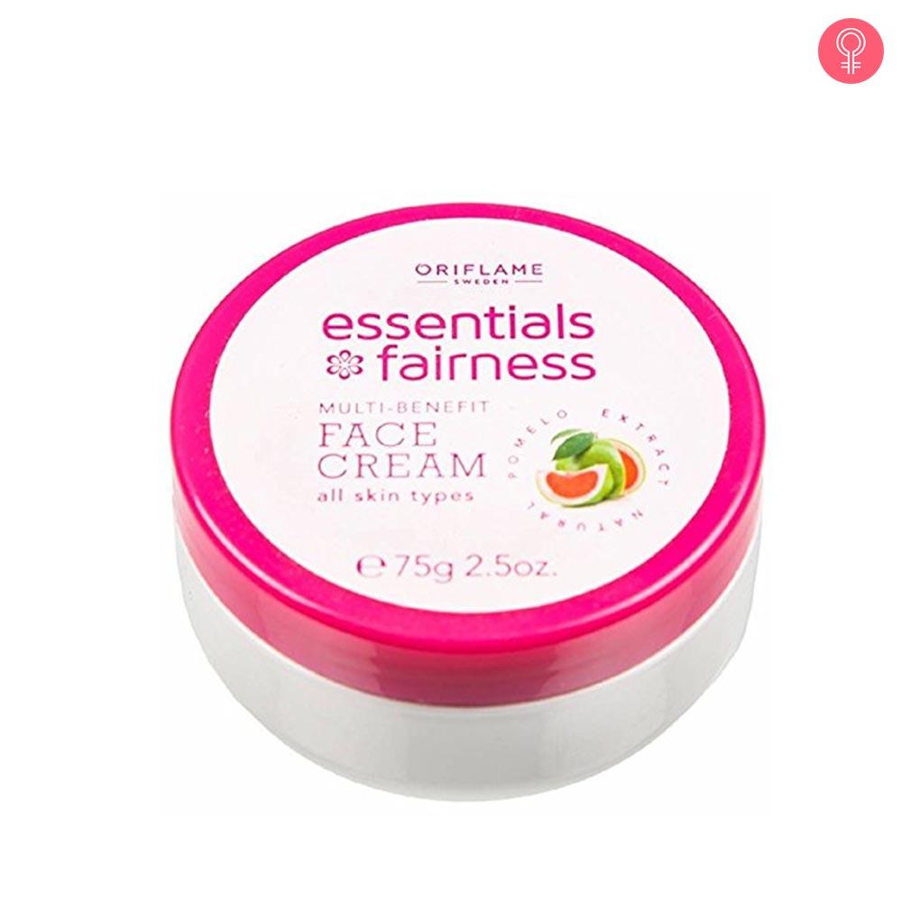 oriflame essential fairness cream