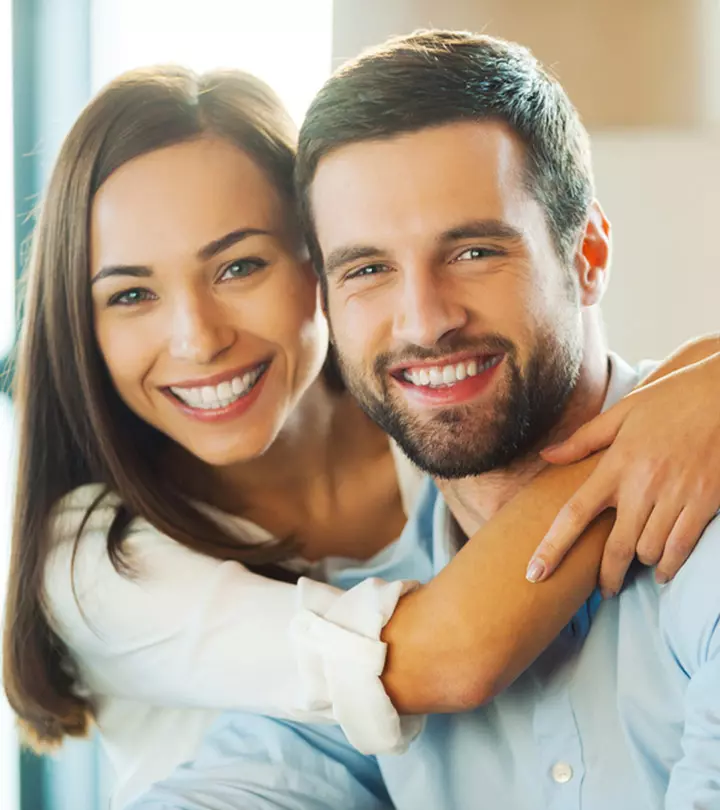 Smiling couple