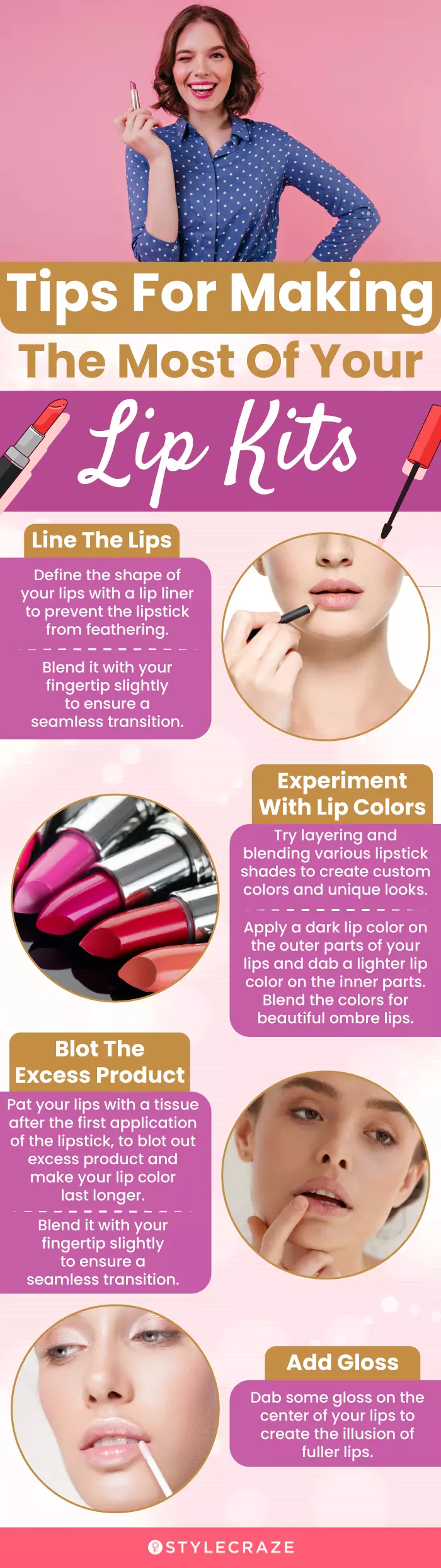 Tips For Making The Most Of Your Lip Kits (infographic)