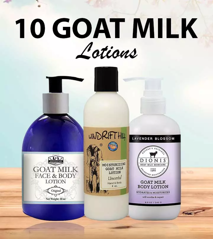 Top 10 Makeup Artist-Approved Goat Milk Lotions Of 2024