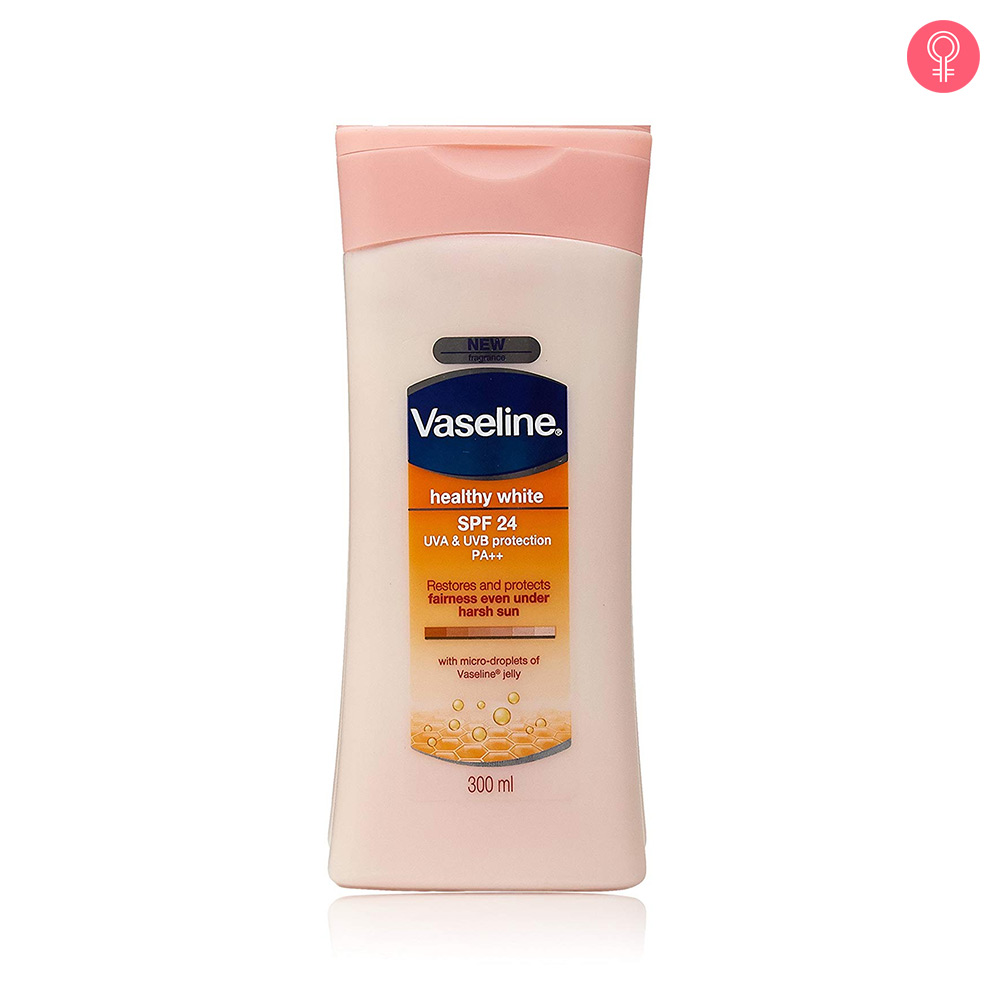 Vaseline Healthy White SPF 24 UVA and UVB Protection Body Lotion