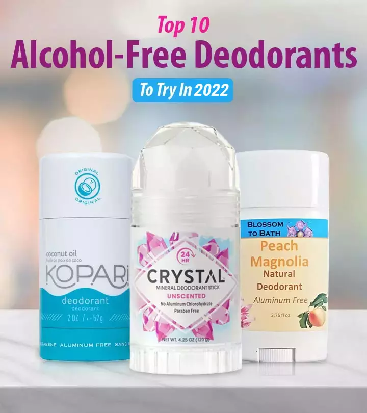 10 Best Alcohol-Free Deodorants, As Per A Dermatologist – 2024