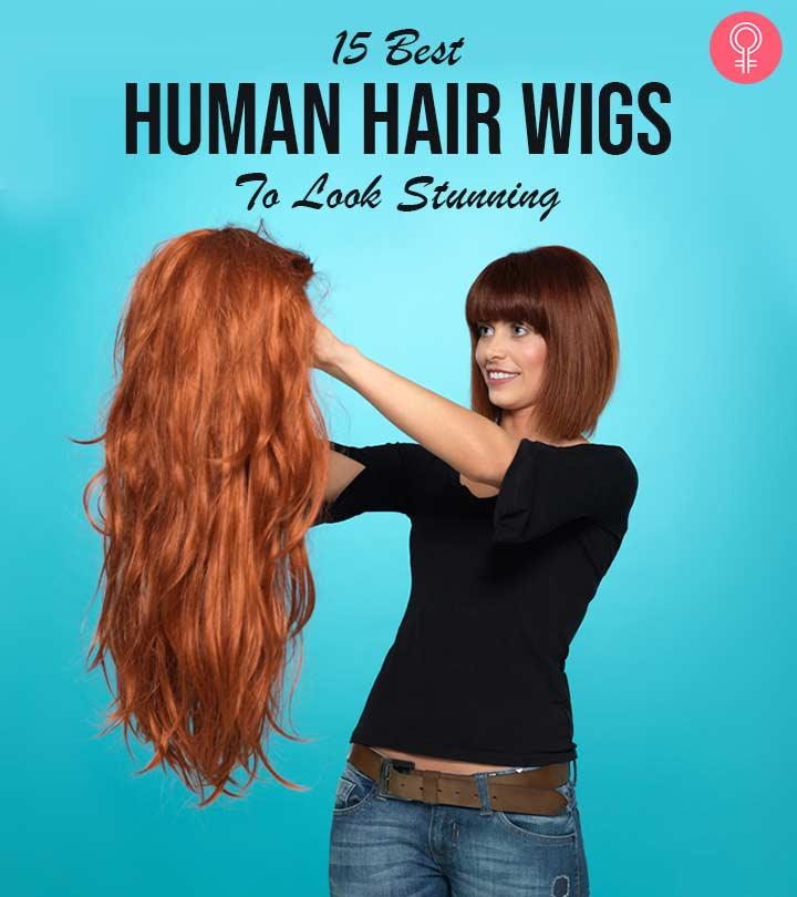 real human hair wigs red