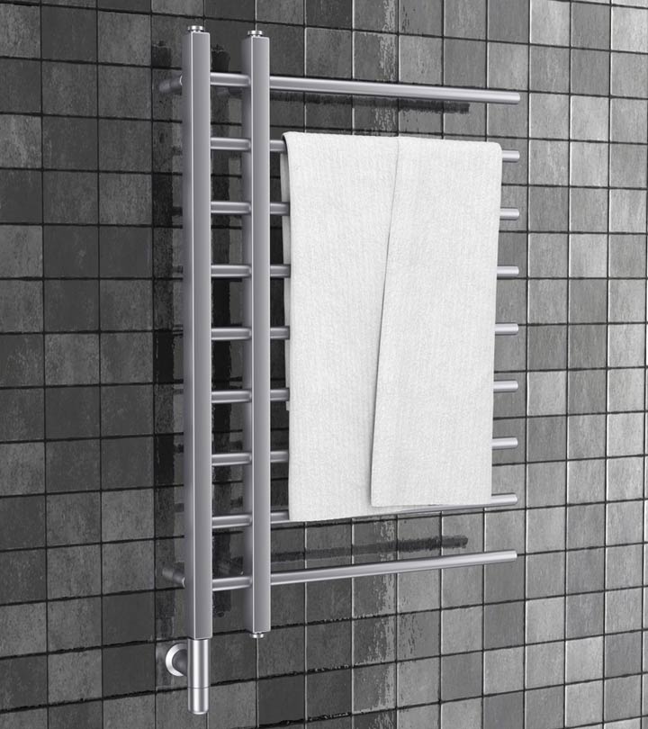 15 Best Wall Mounted Towel Warmers For Your Bathroom