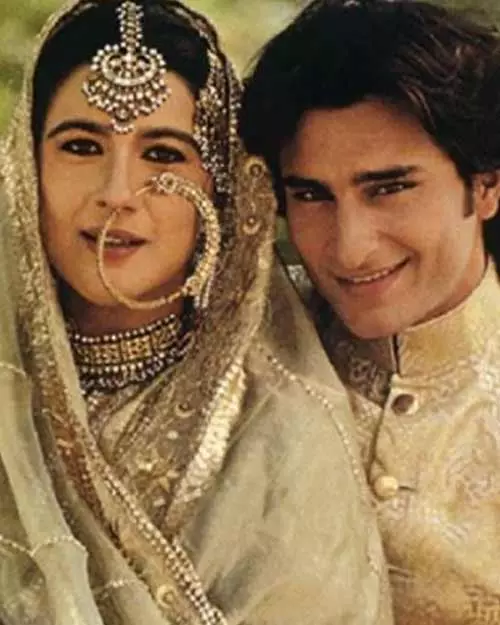 Amrita Singh And Saif Ali Khan