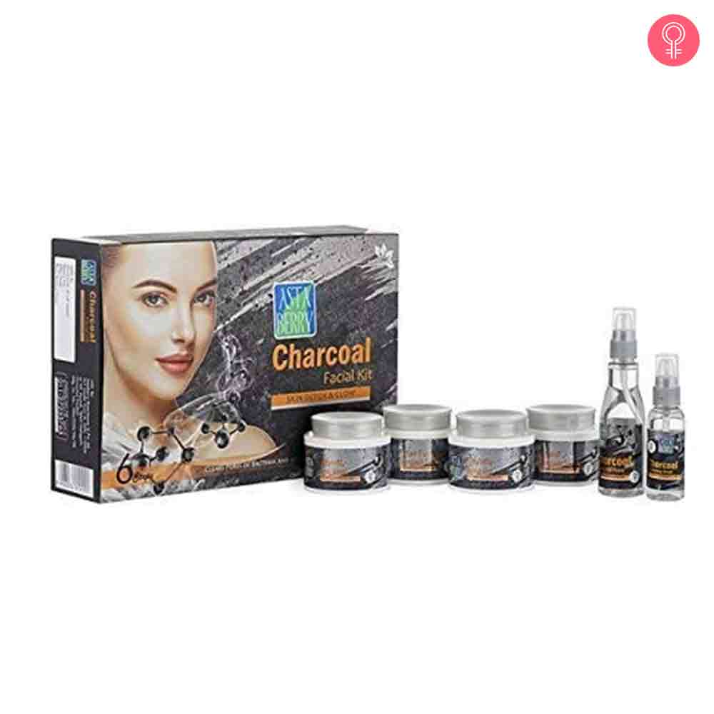 Astaberry Charcoal Facial Kit 6 Steps
