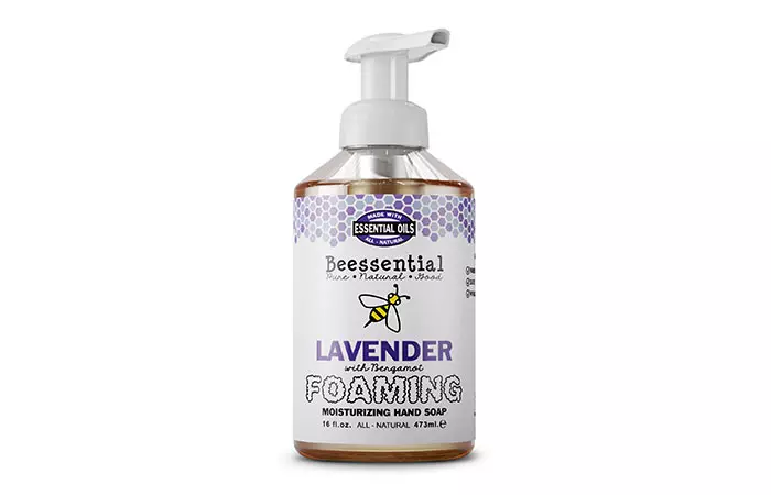Beessential Lavender With Bergamot Foaming Moisturizing Hand Soap