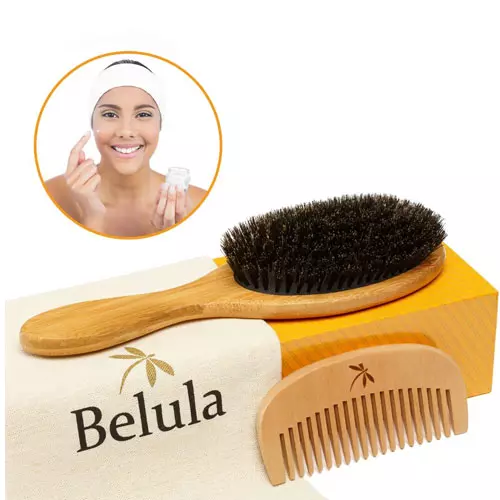 Belula Boar Bristle Hair Brush Set