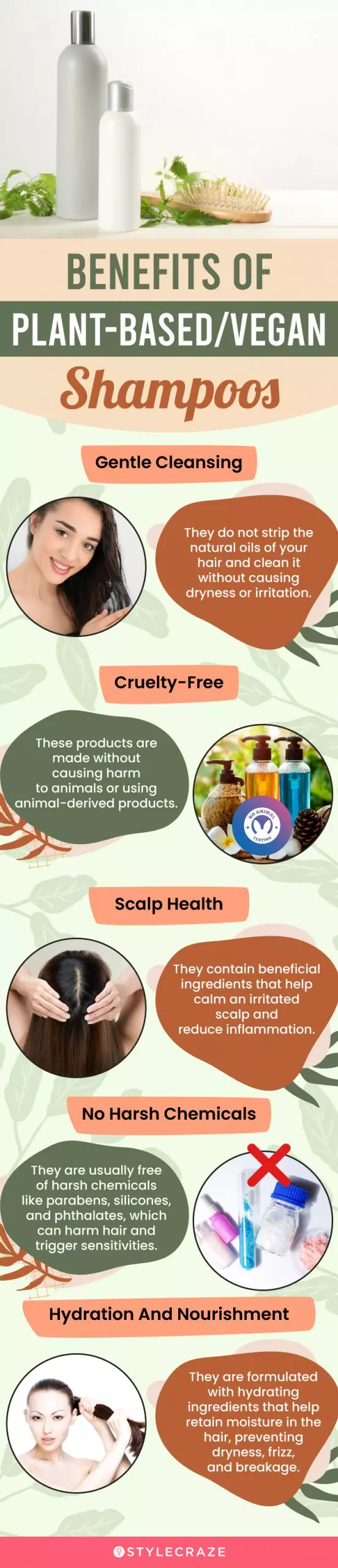 Benefits Of Vegan Products (infographic)