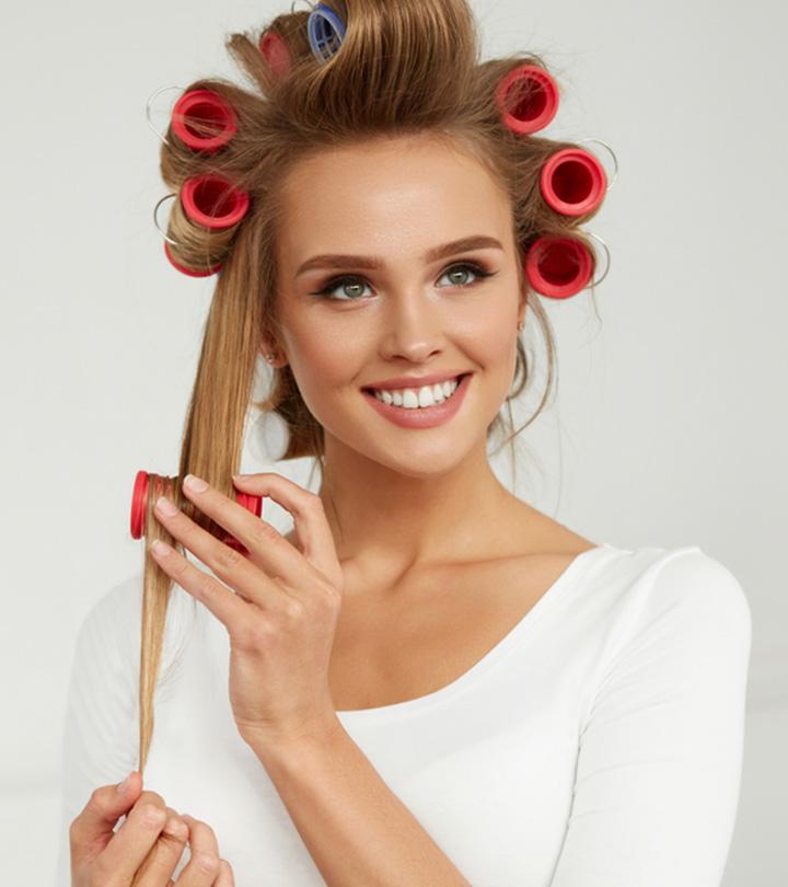 hot rollers for long hair