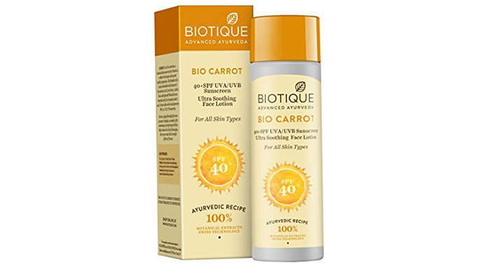 Biotic Bio Carot Sun Lotion