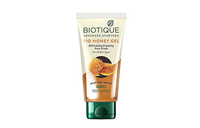 Biotic Bio Honey Gel Refreshing Foaming Face Wash
