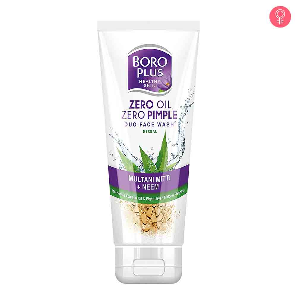 Boroplus Zero Oil Zero Pimple Duo Face Wash