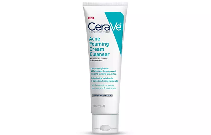 CeraVe Acne Foaming Cream Cleanser