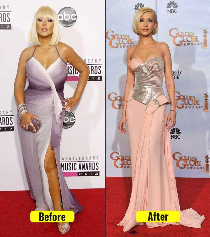 christina aguilera then and now