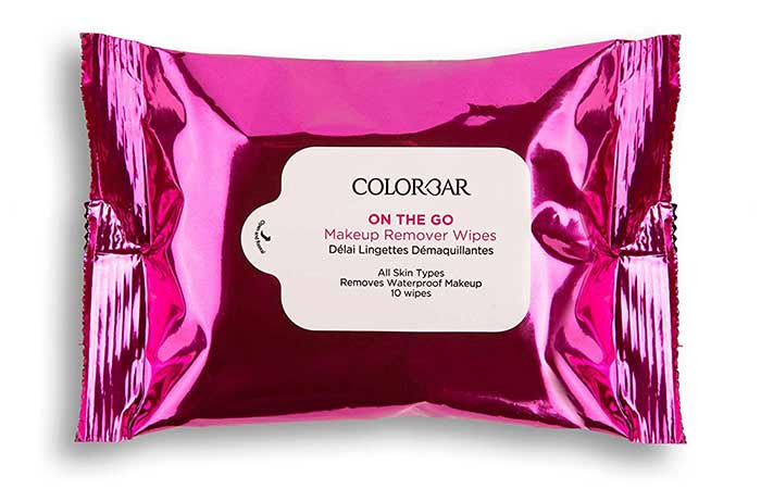 Colorbar cosmetics makeup remover wipes