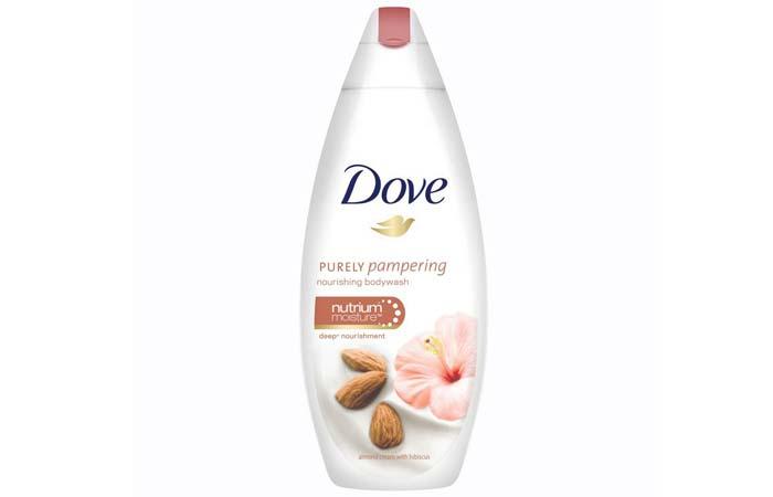 Dove Almond Cream and Hibiscus Body Wash