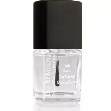 Total Two-In-One Base And Top Coat Nail Polish Clear Glaze Organic Nail Polishes