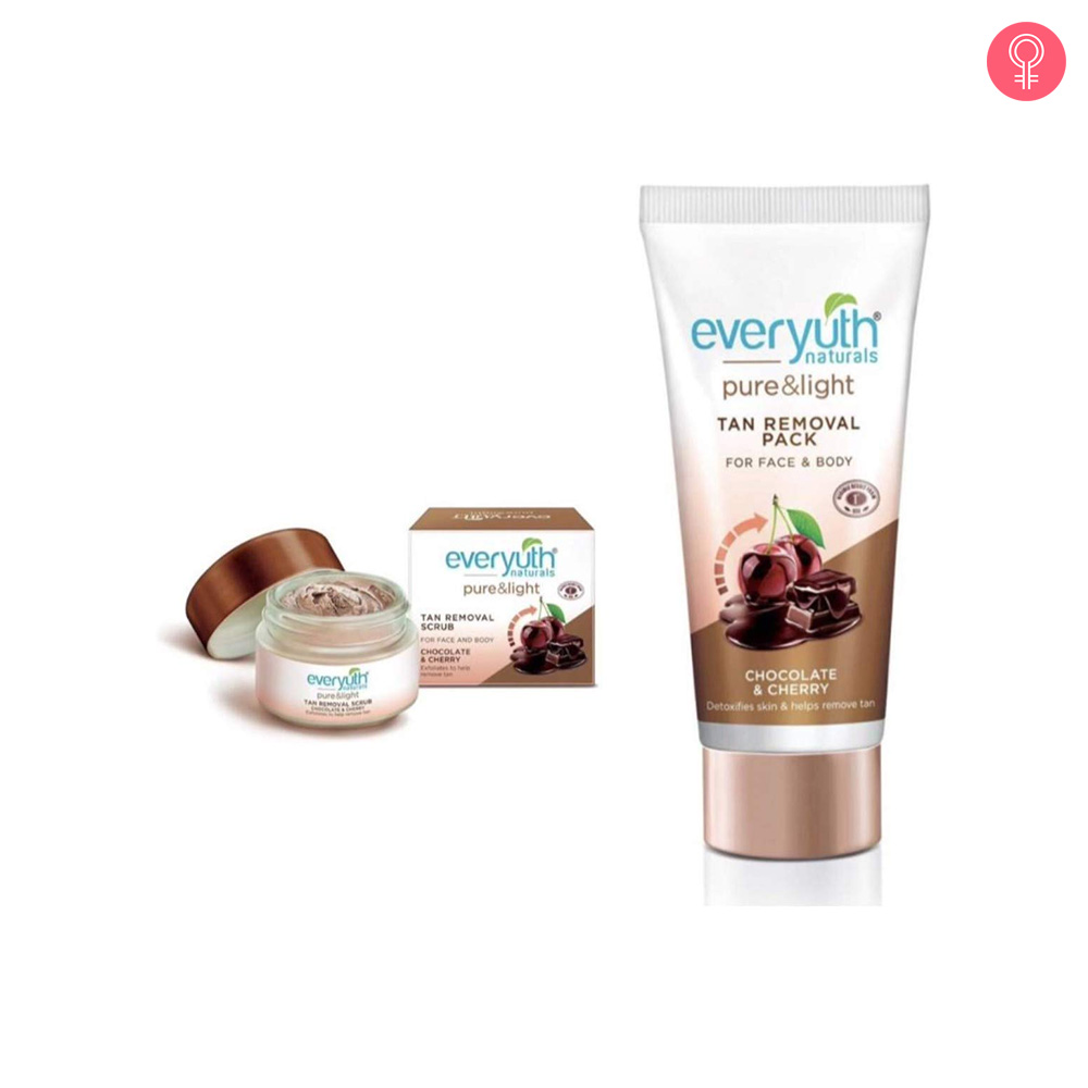 Everyuth Naturals Chocolate and Cherry Tan Removal Face Pack
