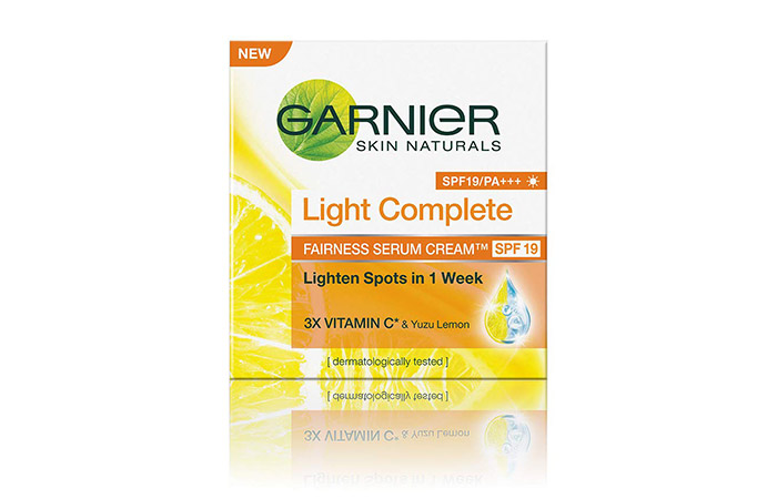  Garnier Skin Naturals Light Complete Serum Cream