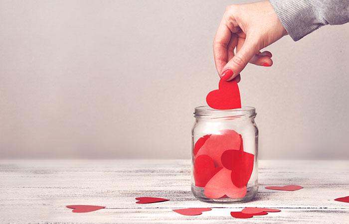 Gift a jar with reasons why you love him