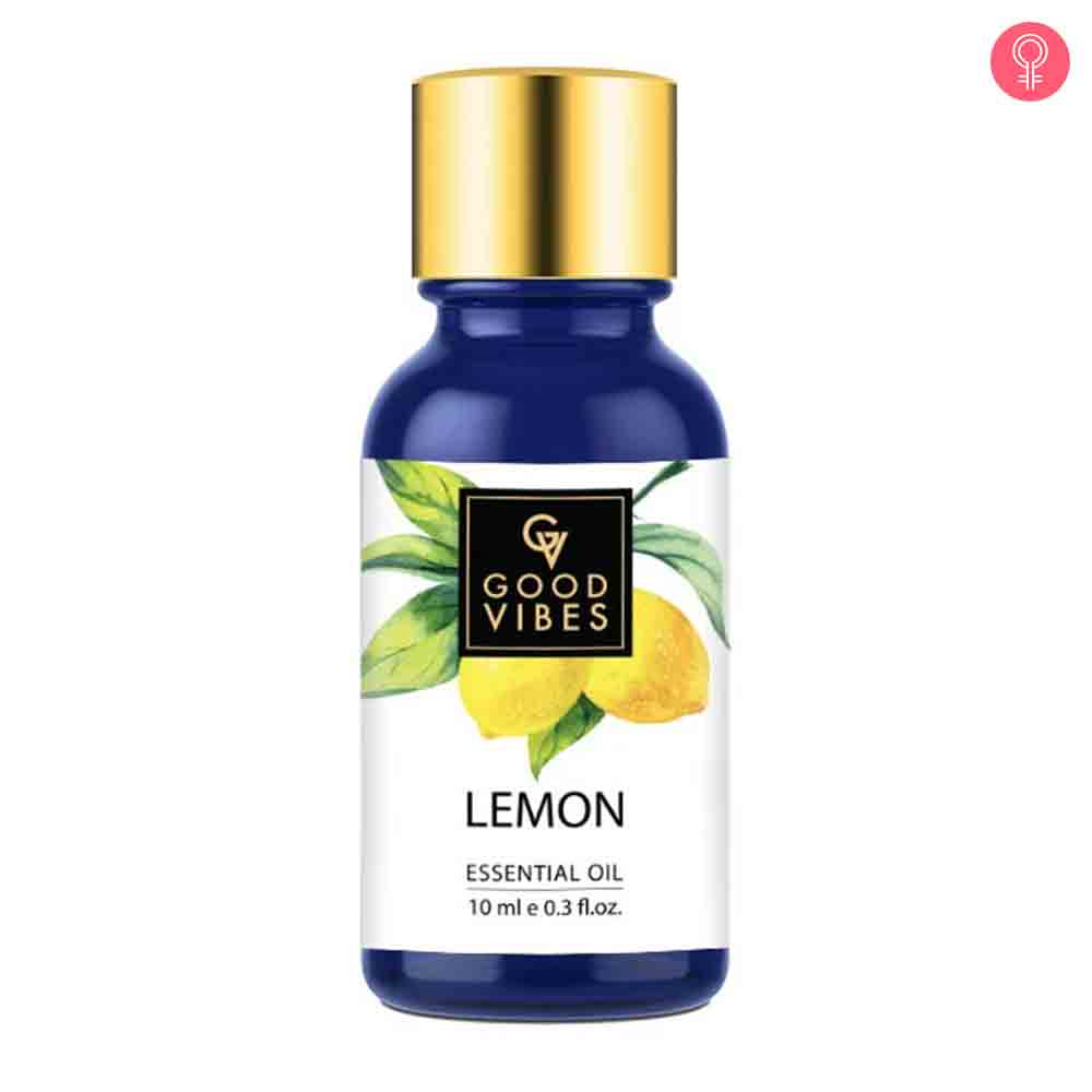 Good Vibes Pure Lemon Essential Oil