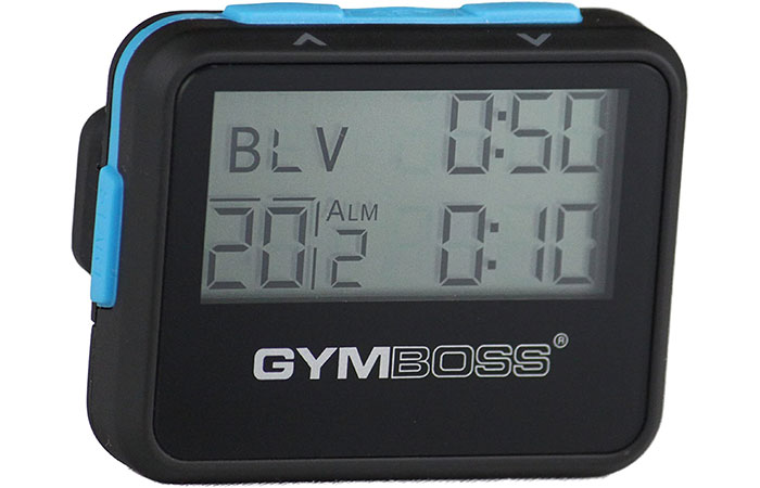  Gymboss Interval Timer and Stopwatch