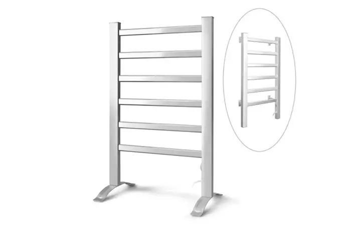 INNOKA 2-in-1 Wall Mount Towel Warmer and Drying Rack