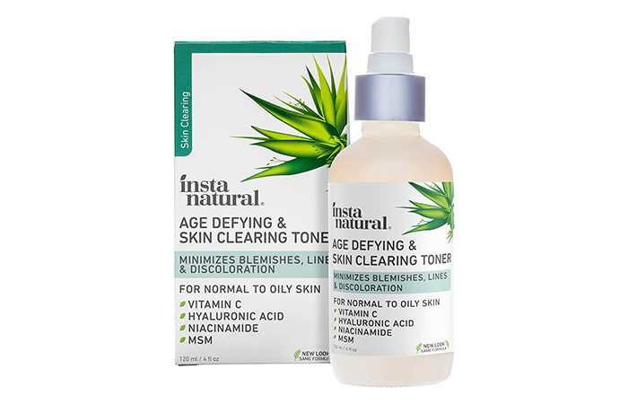 InstaNatural Age Defying & Skin Clearing Toner