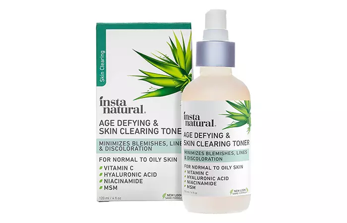 InstaNatural Age Defying & Skin Clearing Toner