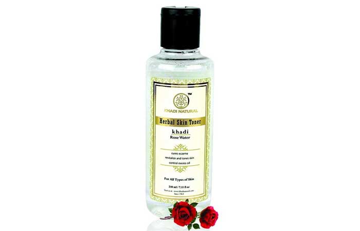 Khadi Natural Rose Water Herbal Skin Toner