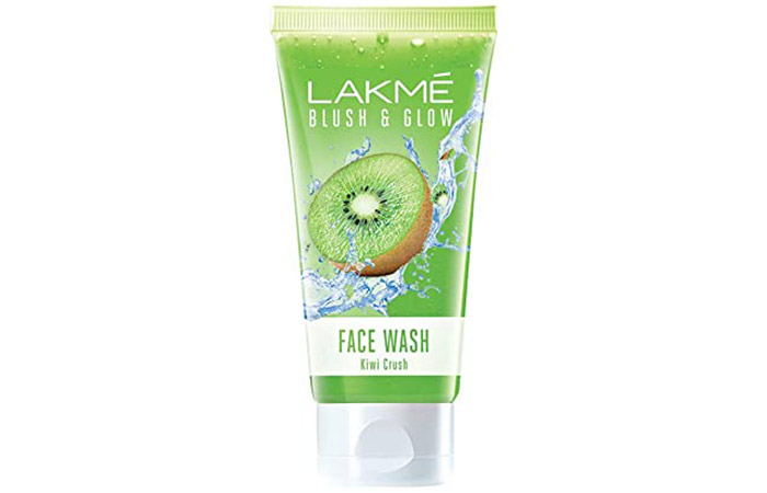  Lakme Blush and Glow Kiwi Freshnish Gel Facewash with Kiwi Extract