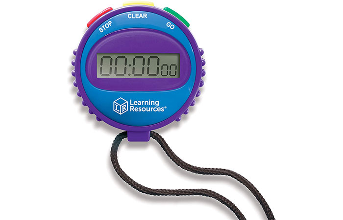 Learning Resources Simple 3 Button Stopwatch