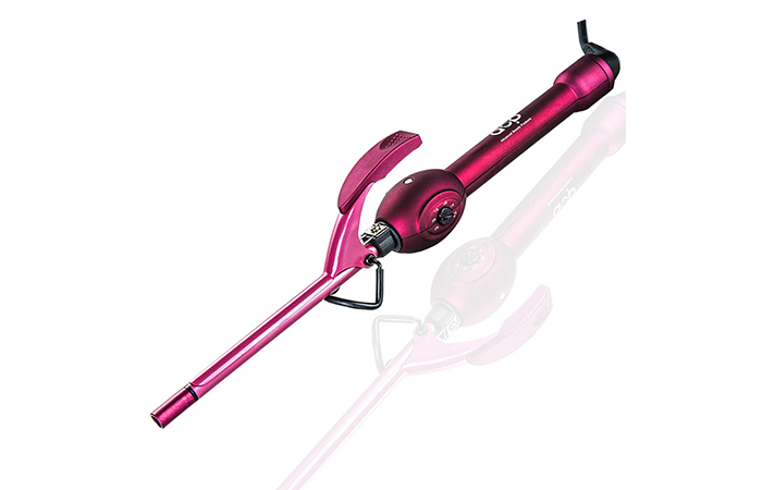 MBHAIR Small Barrel Curling Iron For Thick Hair 
