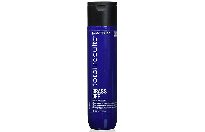 4. "Matrix Total Results Brass Off Shampoo" - wide 6