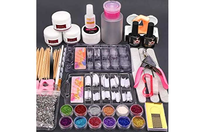 high quality 72 pcs nail art kits