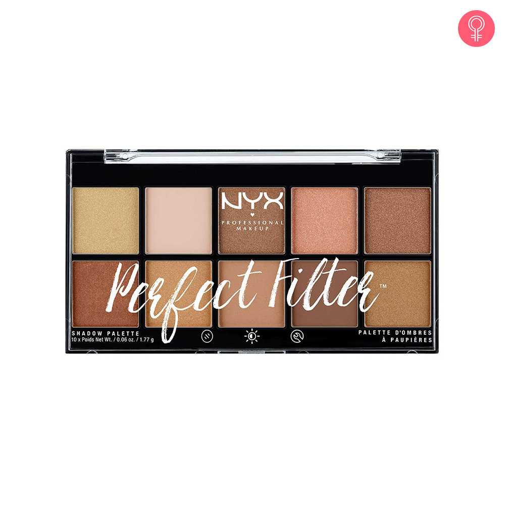 NYX Professional Makeup Perfect Filter Eyeshadow Palette