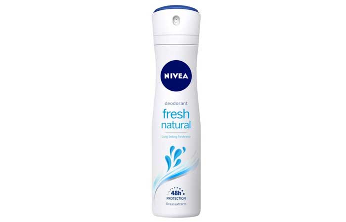 Nivia Deodorant, Fresh Natural