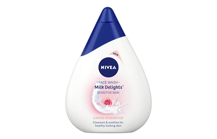  Nivia Face Wash Milk Delights Sensitive Skin